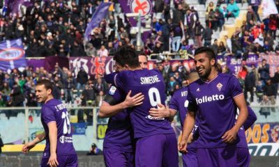 Fiorentina-Crotone 2-0: Simeone ritrova il gol, Saponara show