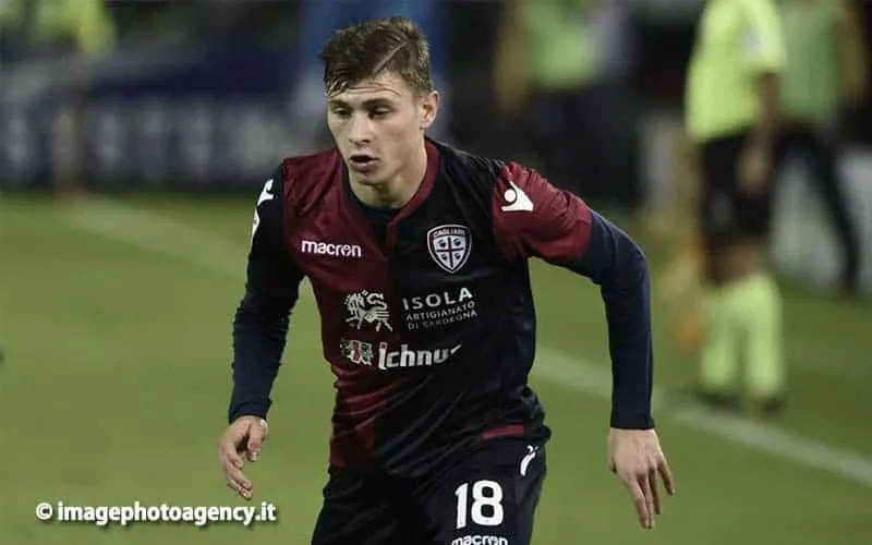 Cagliari, brutte notizie da Barella: per il centrocampista problema agli adduttori in Under 21