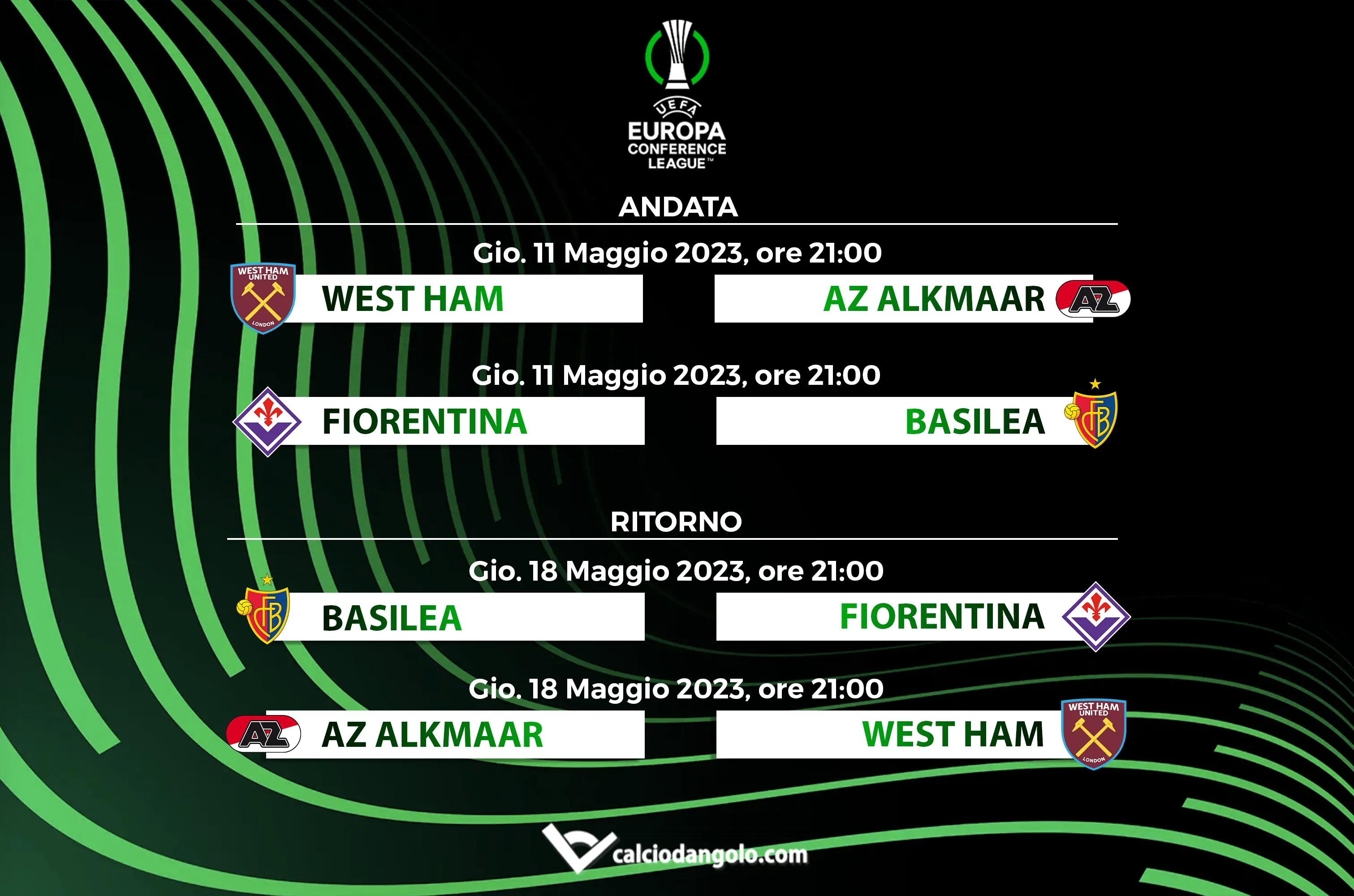 Quando si giocano le semifinali di Conference: date e orari ufficiali