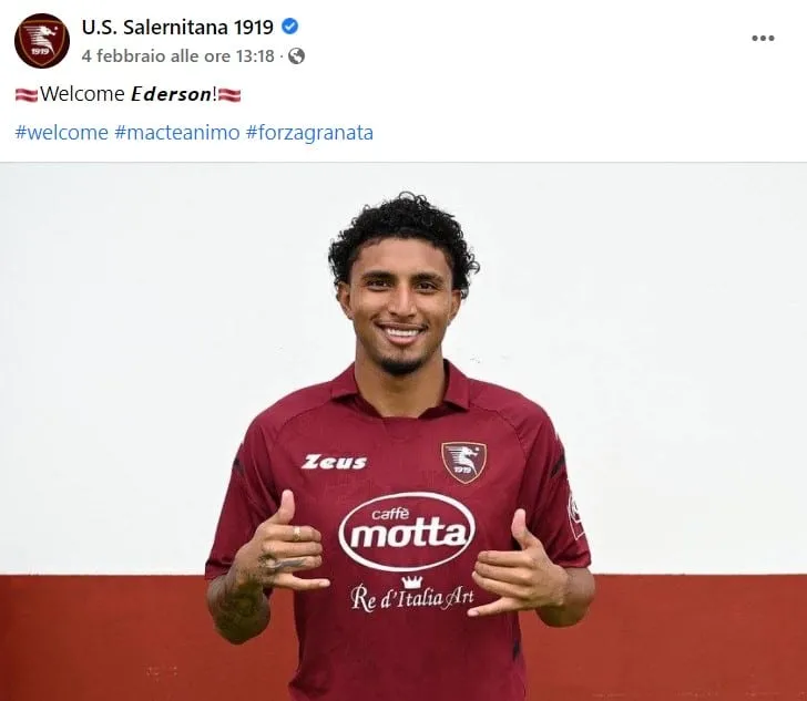 Calciomercato, Salernitana: chi è Ederson e cosa cambia a fantacalcio