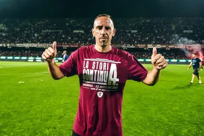 La bandiera di Bayern e Francia diventato leader alla Salernitana: l’addio al calcio di Franck Ribery