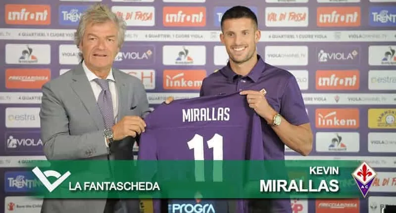 FANTASCHEDE – Fiorentina, ecco Mirallas: mix di qualità ed esperienza