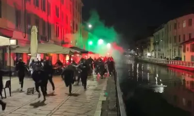 Milan-PSG, agguato degli ultras sui navigli: tifoso francese accoltellato, è in codice rosso
