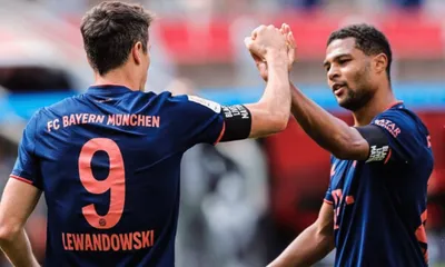 Lewandowski Gnabry Bayern Monaco