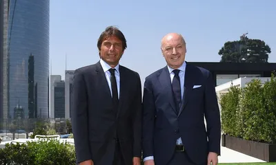Antonio Conte Giuseppe Marotta Inter