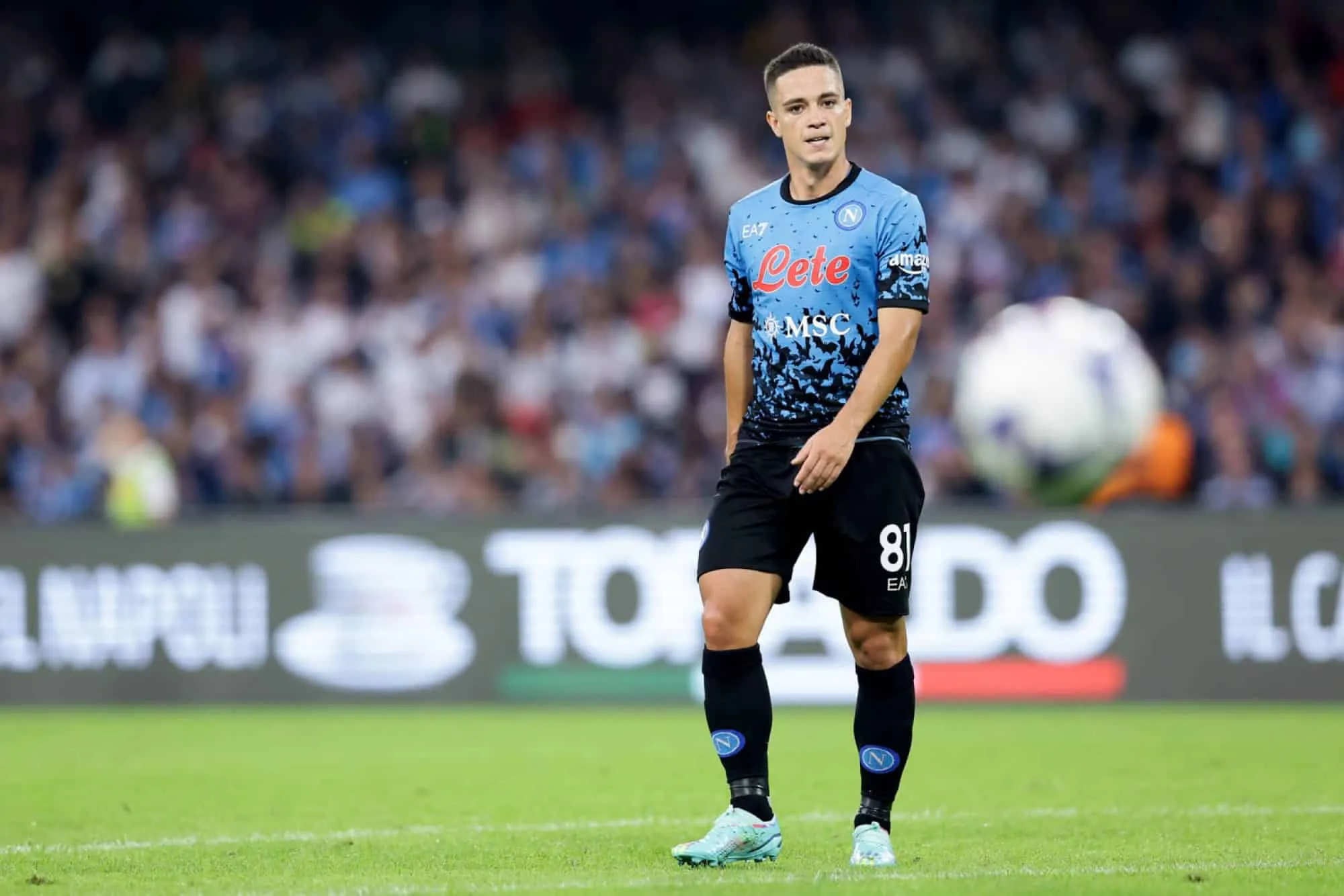 Napoli, infortunio Raspadori: i tempi di recupero e quante partite salta