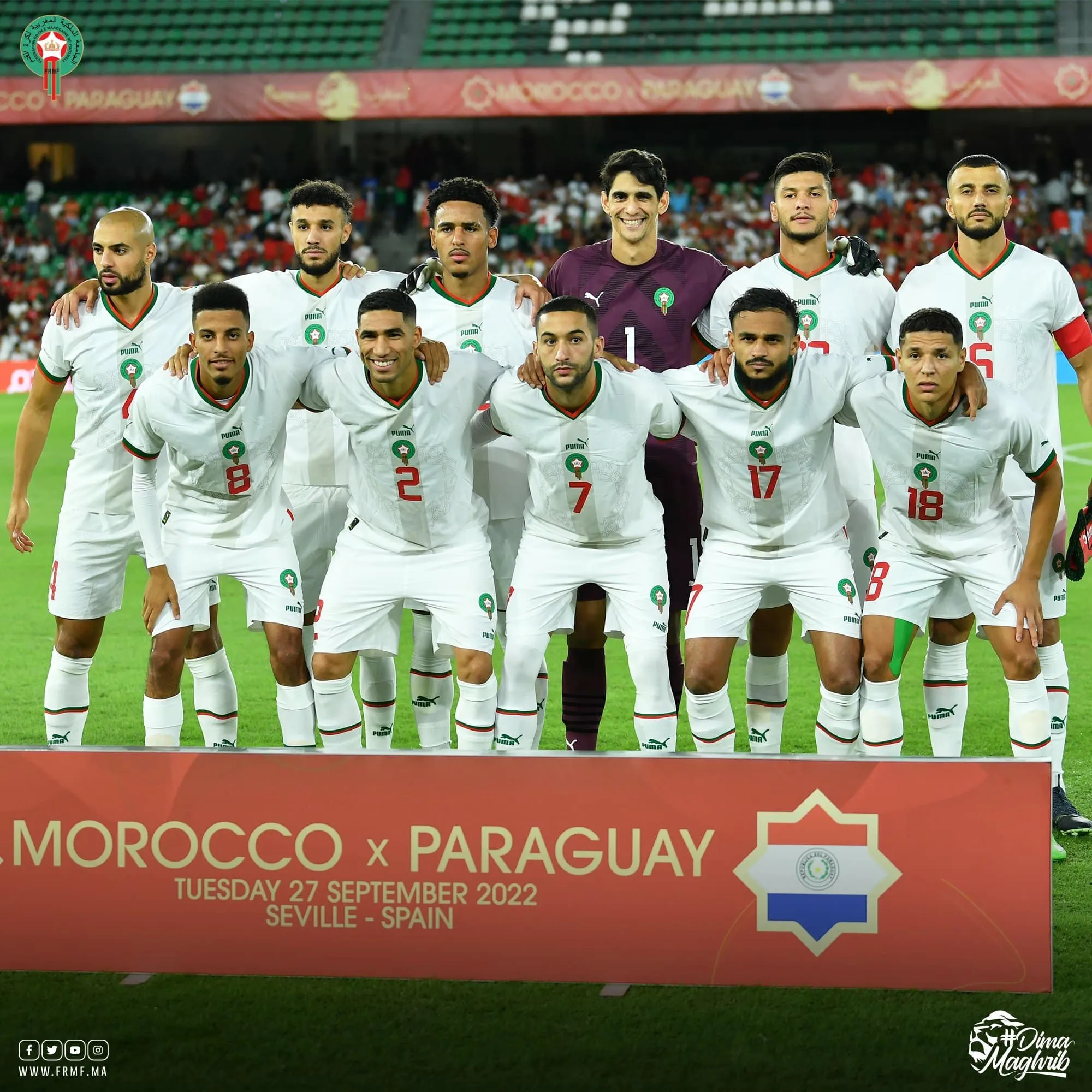 Mondiali Qatar 2022, i convocati del Marocco