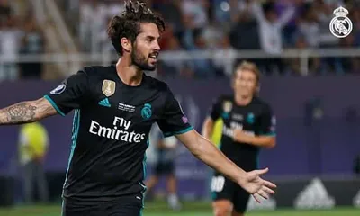 real madrid, isco, supercoppa europea, real madrid-manchester united 2-1