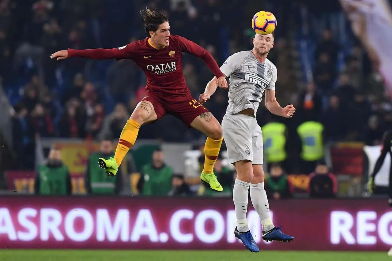 Roma-Inter 2-2, le pagelle: brilla la stella di Zaniolo, Perisic è scomparso