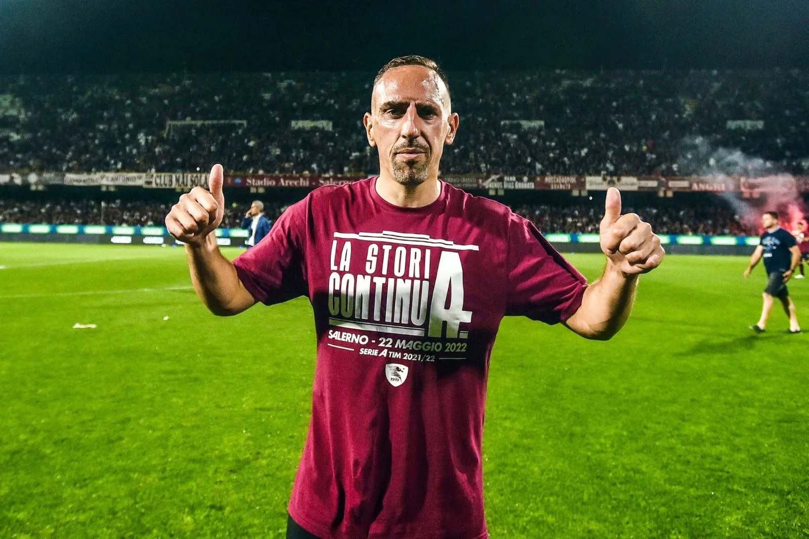 La bandiera di Bayern e Francia diventato leader alla Salernitana: l’addio al calcio di Franck Ribery