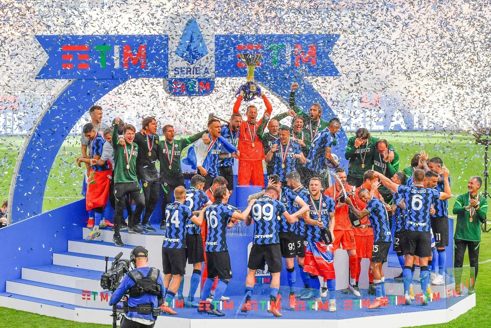 Serie A, la classifica del 2021: l’Inter la spunta sul Milan, Juventus a -16