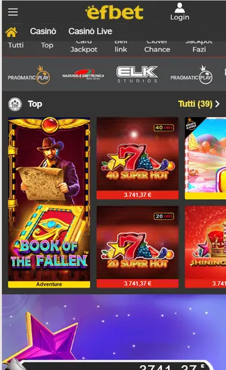 efbet scommesse app