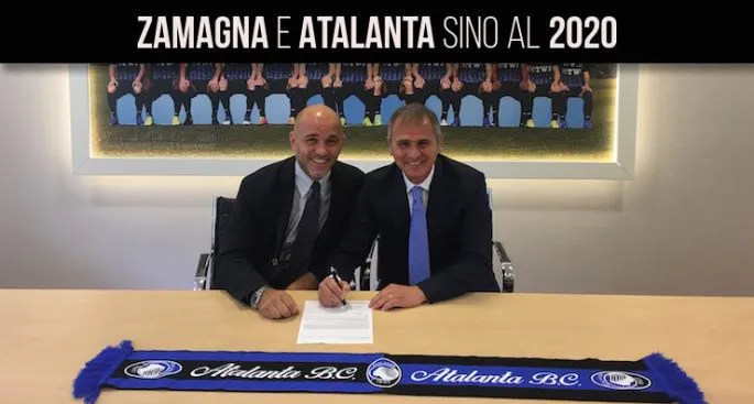 UFFICIALE: Atalanta, Zamagna rinnova. Sarà direttore sportivo fino al 2020