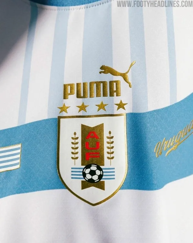 Mondiali di Qatar 2022: la maglia dell’Uruguay