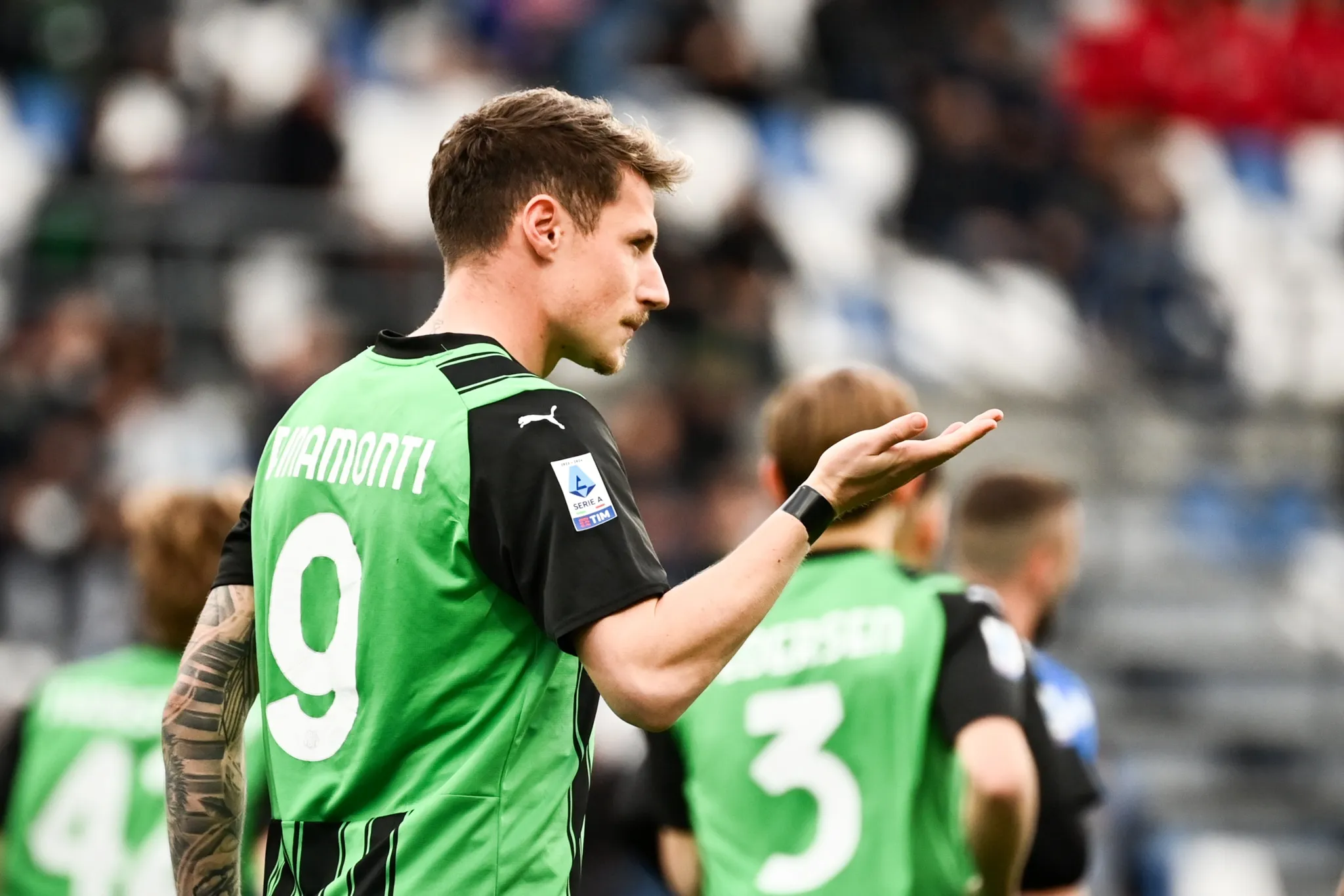 Calciomercato, Pinamonti in uscita da Sassuolo: destinazione a sorpresa, ma sempre in Serie A