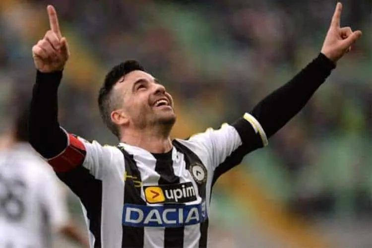 C'era una volta…Antonio "Totò" Di Natale: il primo Re di Udine