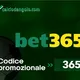 codice bonus bet365