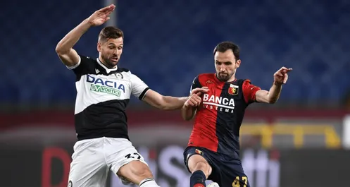 Genoa-Udinese 1-1, le pagelle: Pandev apre, De Paul chiude