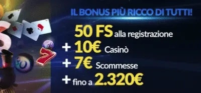 Eurobet: bonus benvenuto disponibili ai nuovi clienti