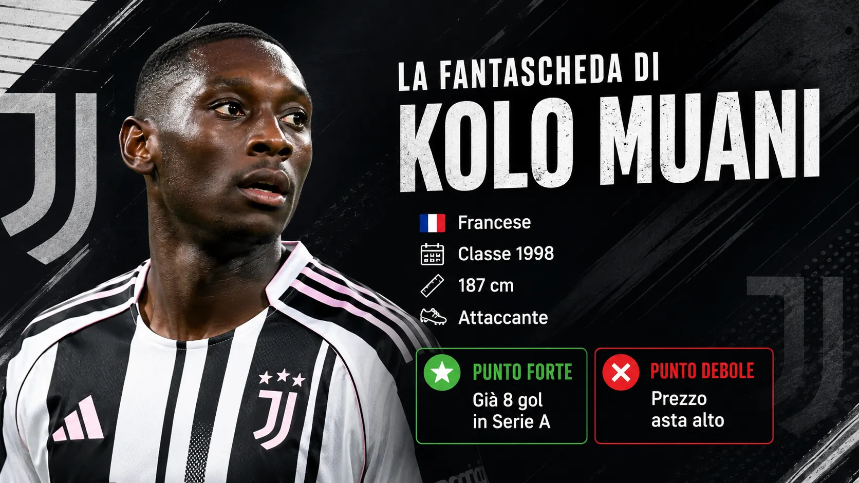 Fantacalcio, la scheda di Kolo Muani alla Juventus: non &egrave; Vlahovic ma piace cos&igrave;