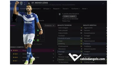 Mehdi Léris, a Brescia per tornare nel grande calcio