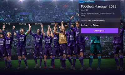 Come ottenere Football Manager gratis con Amazon Prime