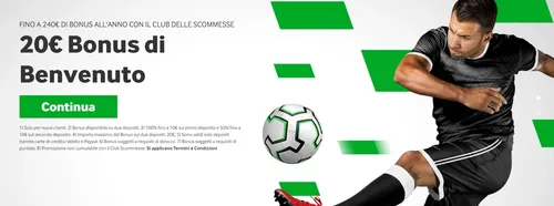 Betway Bonus di Benvenuto e Registrazione