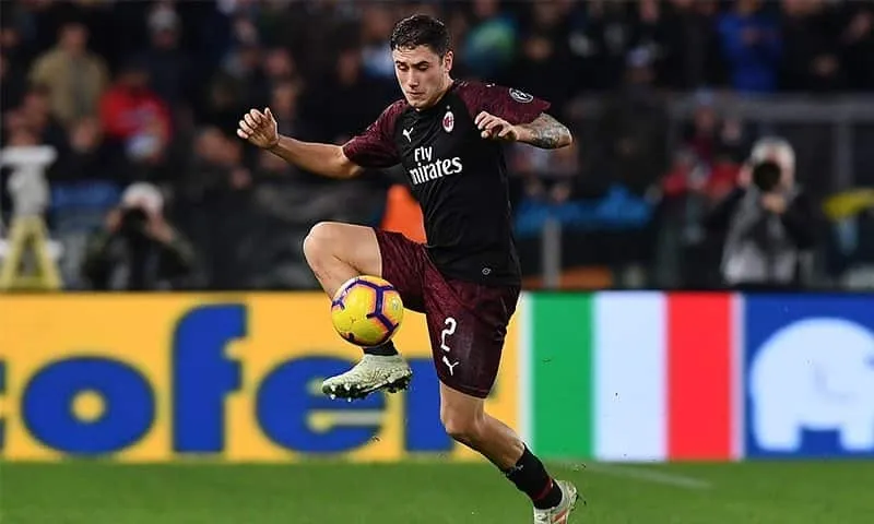 Milan, infortunio Calabria: il comunicato ufficiale del club