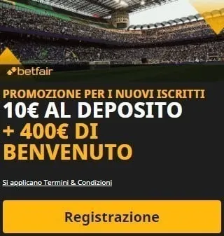 Codice promozionale Betfair