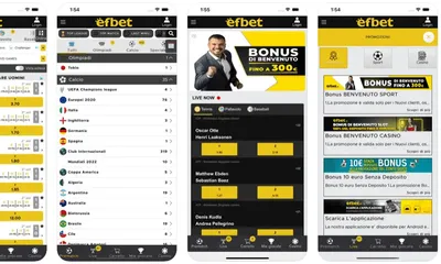 Efbet app: Tutto sull&rsquo;app del nuovo sito di scommesse online