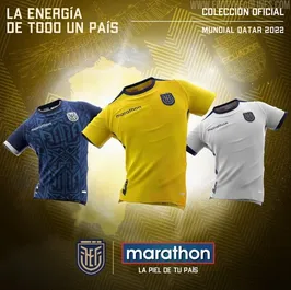 Mondiali di Qatar 2022: la maglia dell’Ecuador