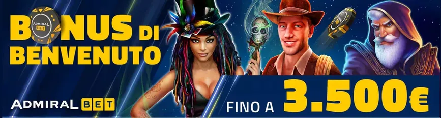 codice promozionale admiralbet