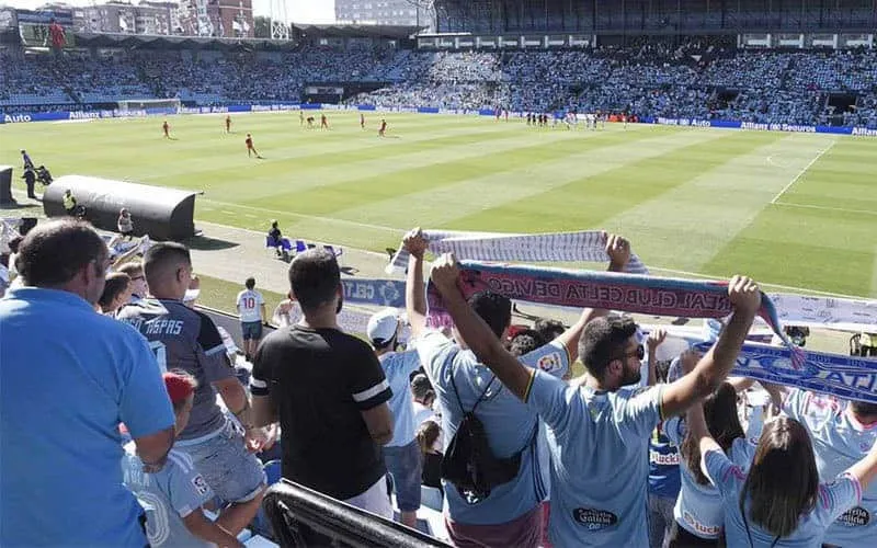 Liga, multa per il Celta Vigo, reo di non aver portato almeno il 70% di tifosi allo stadio