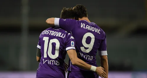 Gaetano Castrovilli-Dusan Vlahovic Fiorentina