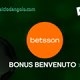 Betsson Bonus Benvenuto Luglio 2026: bonus e registrazione