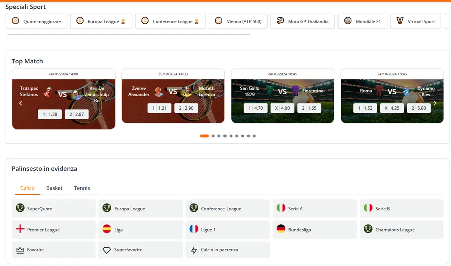 betsson italia