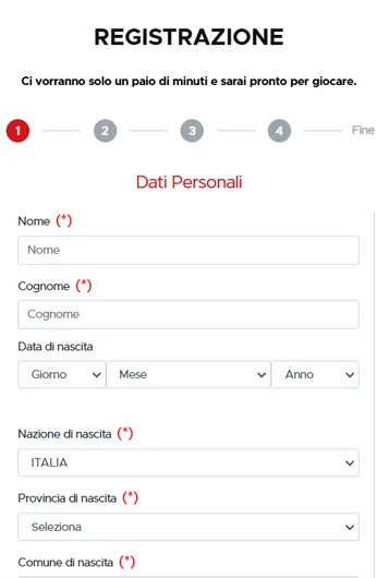 betclic bonus benvenuto