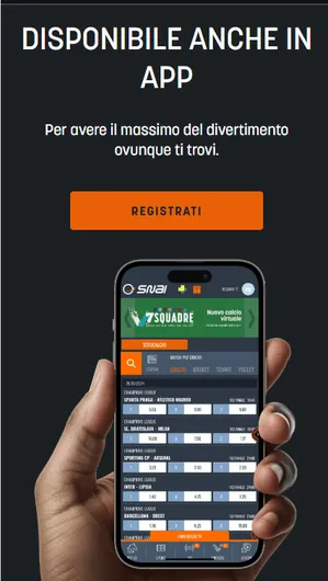 codice promozionale snai app