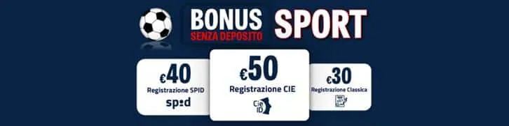 Betflag Bonus - Bonus registrazione
