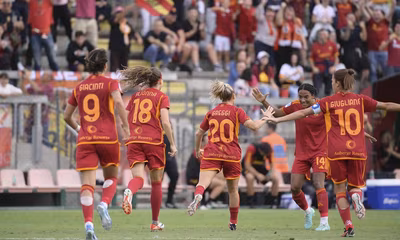 Serie A femminile, risultati e classifica dopo la 4^ giornata: la Roma supera anche l&rsquo;Inter, la Juve insegue