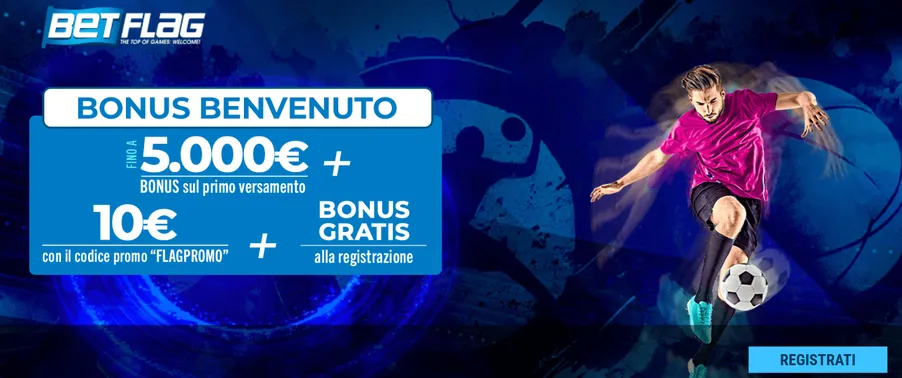 bonus benvenuto betflag