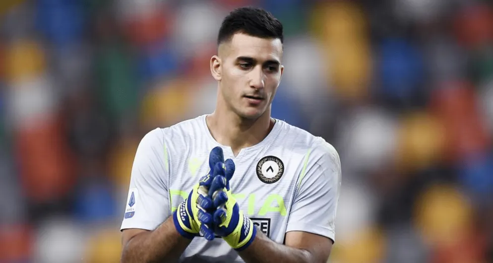 Juan Musso portiere Udinese