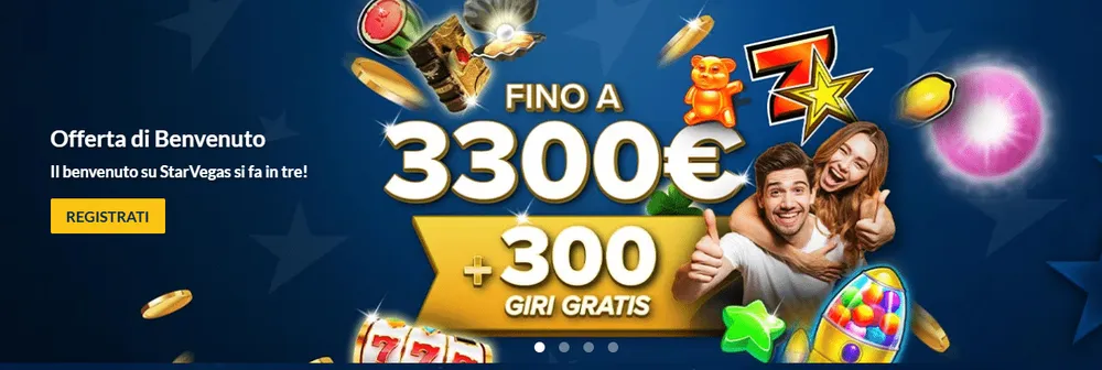 codice promozionale Starvegas