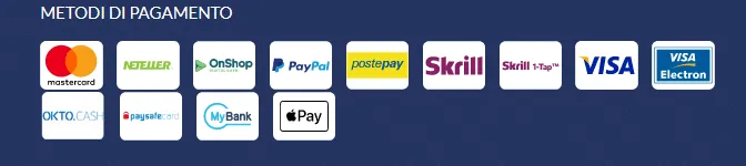 metodi di pagamento Eurobet
