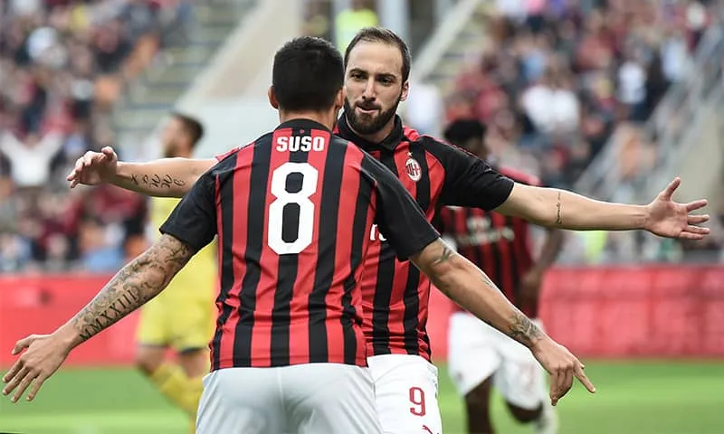 Milan-Chievo 3-1, le pagelle: Suso geniale, non basta Pellissier