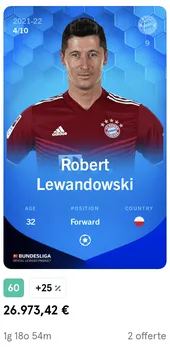 Lewandowski Sorare