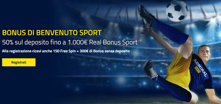 admiralbet codice promozionale