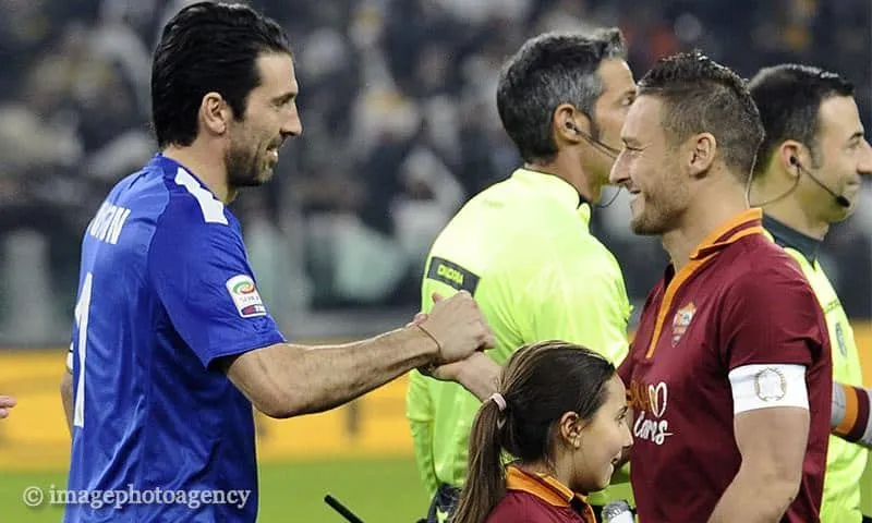 Buffon, il toccante messaggio di Totti: "Caro Gigi, ti ringrazio"