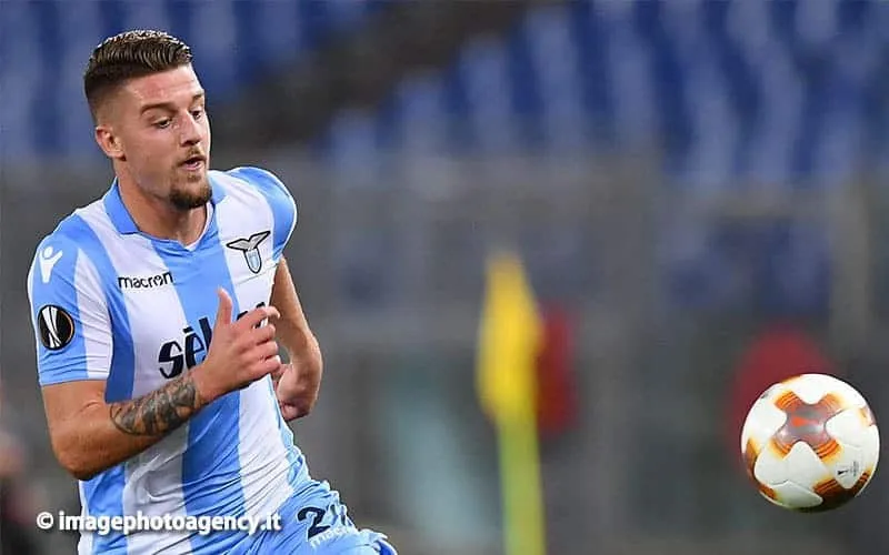 Sampdoria-Lazio, Milinkovic-Savic: "Tre punti necessari. Avevo visto subito che il gol di Caicedo era regolare"