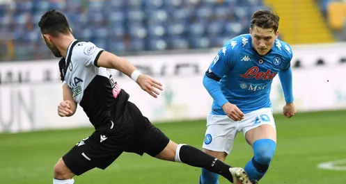 Zielinski Udinese-Napoli